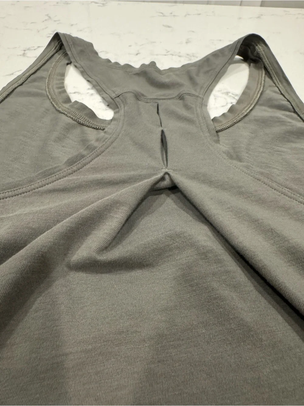 Lululemon Love Tank Pleated Army Green. Size 6. Excellent condition